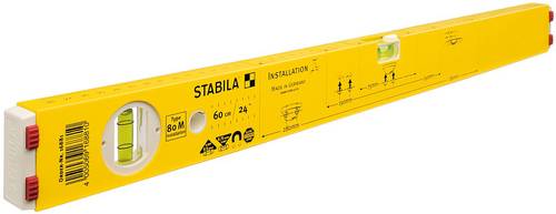 Stabila Type 80M Installation 16881 Magnet-Wasserwaage mit Magnet 60cm 0.5 mm/m Stabila Type 80M Installation 16881 Magnet-Wasserwaage mit Magnet 60cm 0.5 mm/m von Stabila
