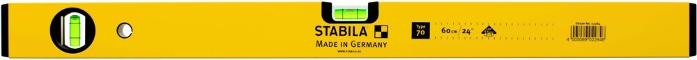 Stabila Wasserwaage 70, 60cm 02284 Stabila Wasserwaage 70, 60cm 02284 von Stabila