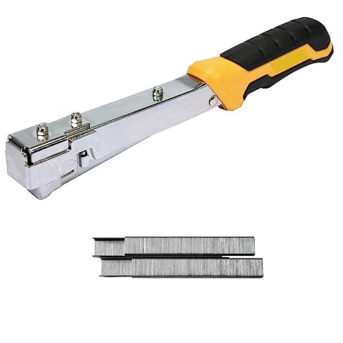 Hammertacker | Tacker Schlagtacker Handtacker + 5000 Heftklammern 6mm von Stabilo Befestigungstechnik