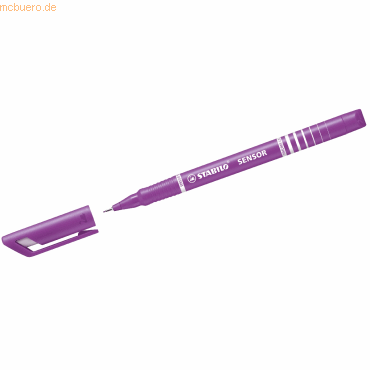 Stabilo Feinschreiber Fineliner Sensor 0,3 mm lila von Stabilo