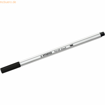 10 x Stabilo Premium-Filzstift mit Pinselspitze Pen 68 brush schwarz 10 x Stabilo Premium-Filzstift mit Pinselspitze Pen 68 brush schwarz von Stabilo