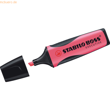 10 x Stabilo Textmarker Boss Executive pink von Stabilo