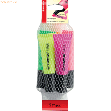 10 x Stabilo Textmarker Neon VE=5 Stück 10 x Stabilo Textmarker Neon VE=5 Stück von Stabilo