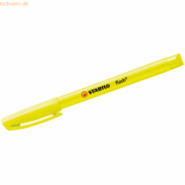 10 x Stabilo Textmarker flash gelb 10 x Stabilo Textmarker flash gelb von Stabilo