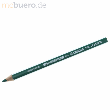 12 x Stabilo Dreikant-Buntstift Trio dick 4,2mm grün 12 x Stabilo Dreikant-Buntstift Trio dick 4,2mm grün von Stabilo