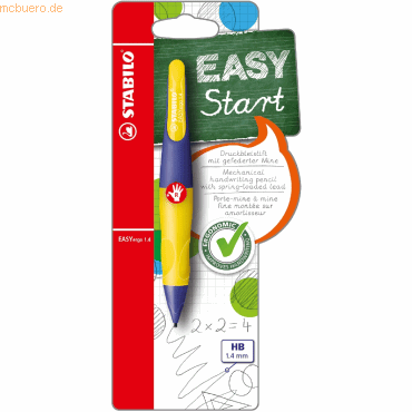 5 x Stabilo Druckbleistift Easyergo 1.4 violett/neongelb 5 x Stabilo Druckbleistift Easyergo 1.4 violett/neongelb von Stabilo