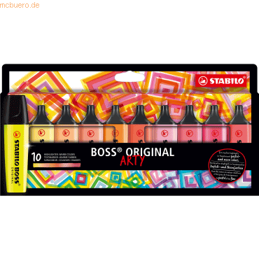5 x Stabilo Textmarker Boss Original Etui -Arty- sortiert Etui VE=10 S 5 x Stabilo Textmarker Boss Original Etui -Arty- sortiert Etui VE=10 S von Stabilo