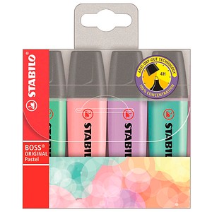 STABILO BOSS ORIGINAL Textmarker farbsortiert, 4 St. STABILO BOSS ORIGINAL Textmarker farbsortiert, 4 St. von Stabilo