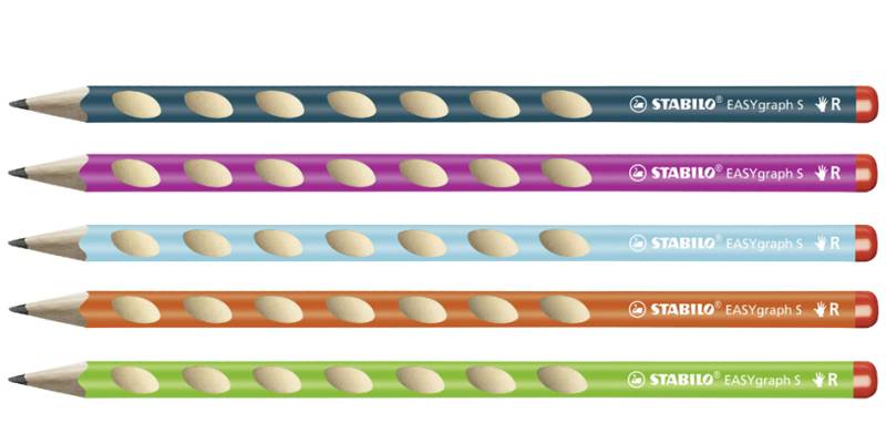 STABILO Bleistift EASYgraph , S, , Härtegrad: HB, petrol von Stabilo