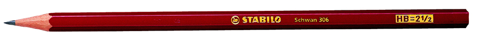 STABILO Bleistift Schwan, sechseckig, Härtegrad: B von Stabilo