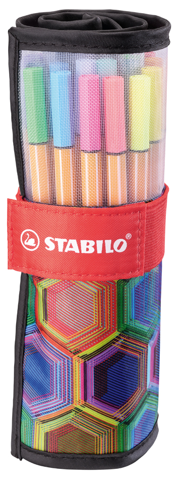 STABILO Fineliner point 88, 25er Rollerset ARTY Edition von Stabilo