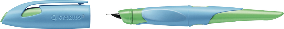 STABILO Füllhalter EASYbirdy L, Linkshänder, blau/grün von Stabilo