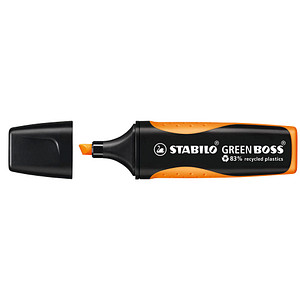 STABILO GREEN BOSS Textmarker orange, 1 St. von Stabilo