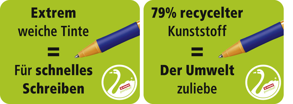 STABILO Kugelschreiber-Ersatzmine, grün STABILO Kugelschreiber-Ersatzmine, grün von Stabilo