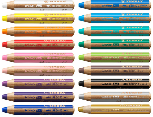 STABILO Multitalentstift woody 3 in 1, rund, hellgrün STABILO Multitalentstift woody 3 in 1, rund, hellgrün von Stabilo