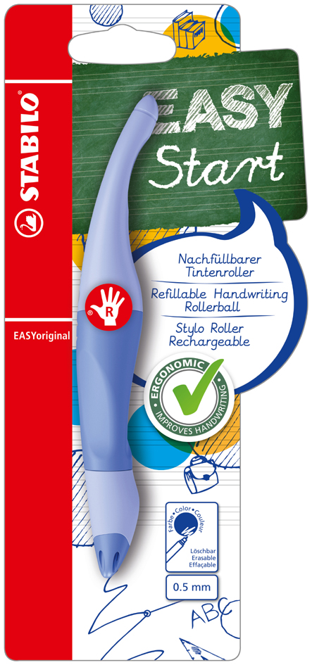 STABILO Tintenroller EASYoriginal, Linkshänder, wolkenblau von Stabilo