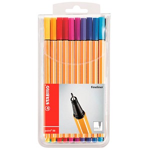 STABILO point 88 Fineliner farbsortiert 0,4 mm, 20 St. STABILO point 88 Fineliner farbsortiert 0,4 mm, 20 St. von Stabilo