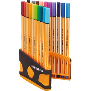 STABILO point 88 Fineliner farbsortiert 0,4 mm, 20 St. STABILO point 88 Fineliner farbsortiert 0,4 mm, 20 St. von Stabilo