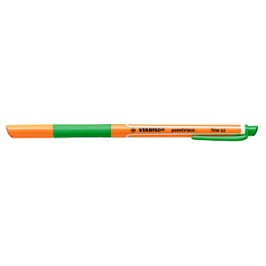 STABILO pointVisco Gelschreiber orange 0,5 mm, Schreibfarbe: grün, 10 St. STABILO pointVisco Gelschreiber orange 0,5 mm, Schreibfarbe: grün, 10 St. von Stabilo