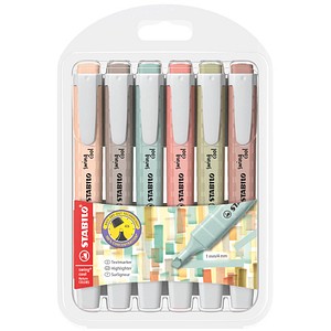 STABILO swing cool NatureCOLORS Textmarker farbsortiert, 6 St. STABILO swing cool NatureCOLORS Textmarker farbsortiert, 6 St. von Stabilo