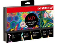 Stabilo Arty Geschenkbox Pastell Sortiment 50 Stück von Stabilo