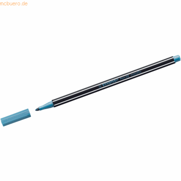 Stabilo Fasermaler Pen 68 metallic 1,4mm (M) metallic Blau von Stabilo