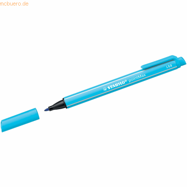 Stabilo Filzschreiber pointMax 0,8 mm azurblau von Stabilo