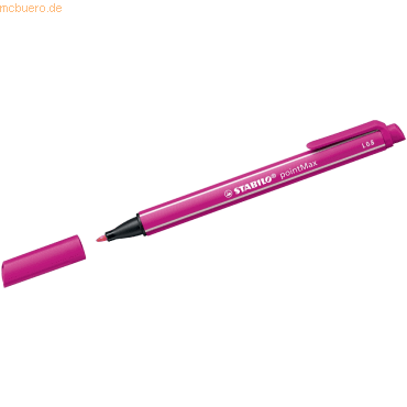 10 x Stabilo Filzschreiber pointMax 0,8 mm rosarot 10 x Stabilo Filzschreiber pointMax 0,8 mm rosarot von Stabilo