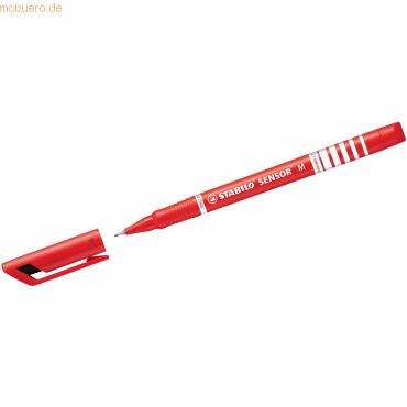 Stabilo Fineliner Sensor 0,7mm rot von Stabilo