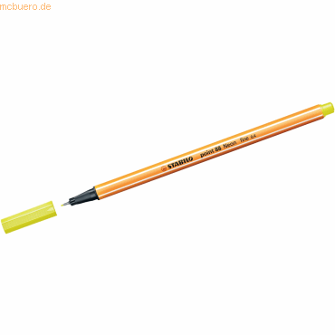 Stabilo Fineliner point 88 0,4 mm neongelb von Stabilo