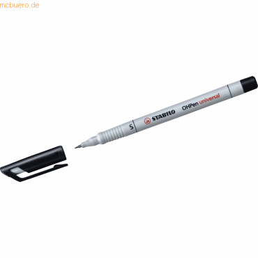 Stabilo Folienschreiber OHPen SF non-permanent schwarz von Stabilo