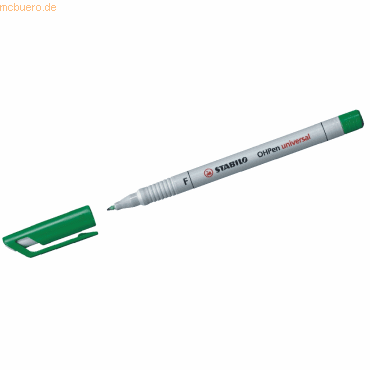 Stabilo Folienstift fein non-permanent grün von Stabilo