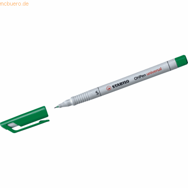 10 x Stabilo Folienstift superfein non-permanent grün 10 x Stabilo Folienstift superfein non-permanent grün von Stabilo