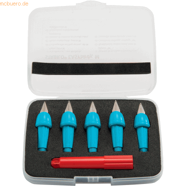 Stabilo Schreibeinsatz Easybirdy VE=5 Stück azur M von Stabilo