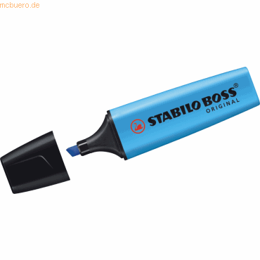 Stabilo Textmarker boss original blau von Stabilo