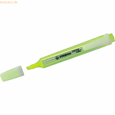 Stabilo Textmarker swing cool gelb von Stabilo