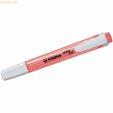 Stabilo Textmarker swing cool rot von Stabilo