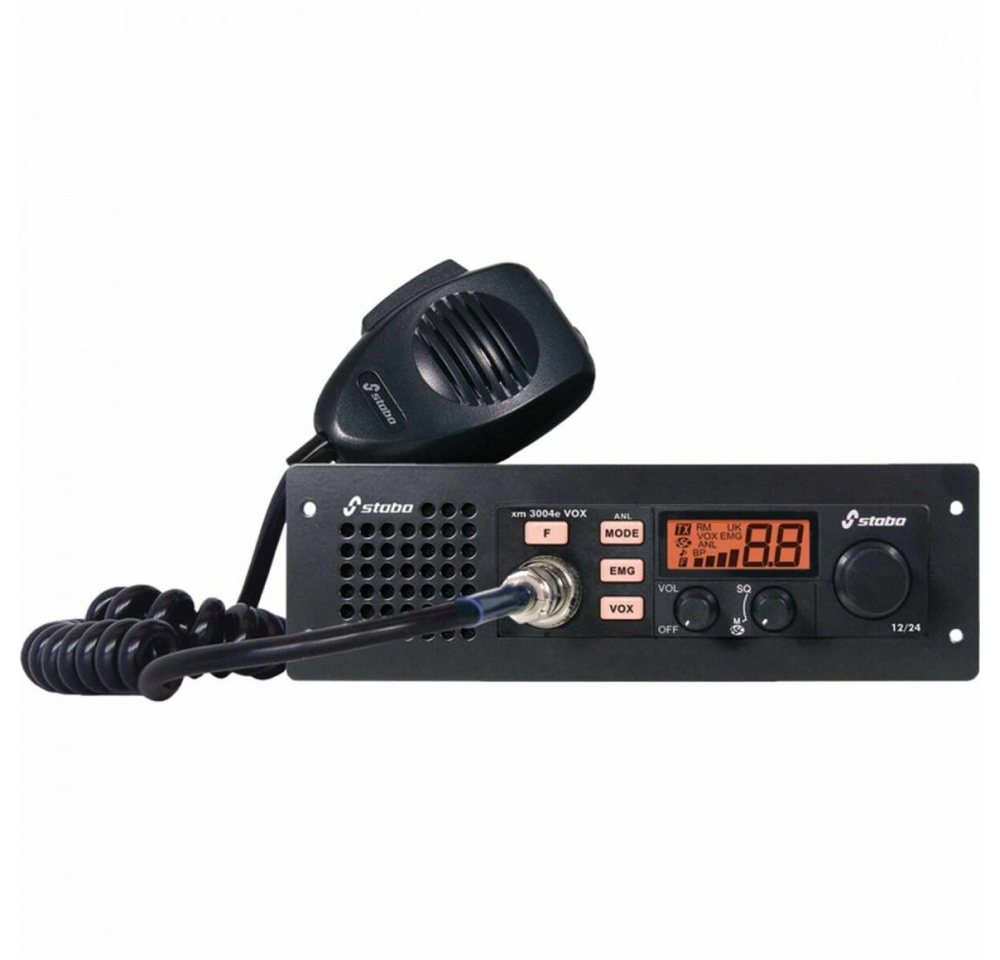 Stabo Funkgerät XM3004E-R VOX 12/24 - CB-Funkgerät - schwarz von Stabo