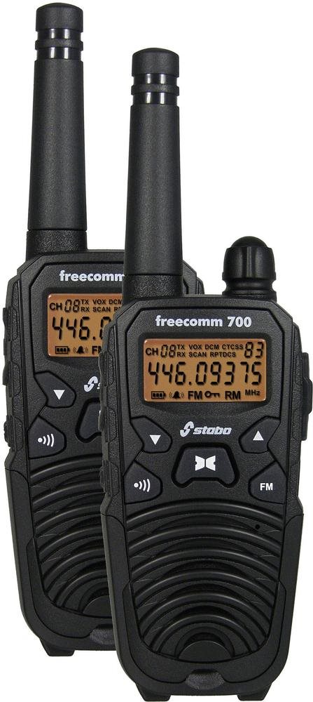 Stabo PMR-Handfunkgerät Freecomm 700 20700 2er Set (20700) von Stabo