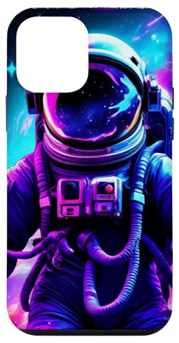 Hülle für iPhone 12 mini Neon Astronaut Kunst: Weltraum Design mit Alien Planeten Hülle für iPhone 12 mini Neon Astronaut Kunst: Weltraum Design mit Alien Planeten von Stadium Status Records