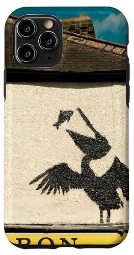Lustige Pelikan-Grafik mit "Bon Fish" – humorvolles Design Hülle für iPhone 11 Pro Lustige Pelikan-Grafik mit "Bon Fish" – humorvolles Design Hülle für iPhone 11 Pro von Stadium Status Records