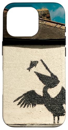 Lustige Pelikan-Grafik mit "Bon Fish" – humorvolles Design Hülle für iPhone 16 Pro Lustige Pelikan-Grafik mit "Bon Fish" – humorvolles Design Hülle für iPhone 16 Pro von Stadium Status Records
