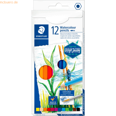 10 x Staedtler Aquarellstift 146 VE=12 Farben 10 x Staedtler Aquarellstift 146 VE=12 Farben von Staedtler