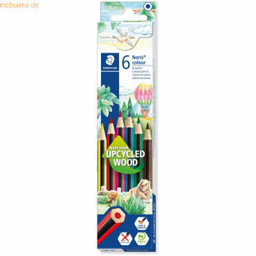 Staedtler Farbstift Noris colour Kartonetui VE=6 Farben Staedtler Farbstift Noris colour Kartonetui VE=6 Farben von Staedtler