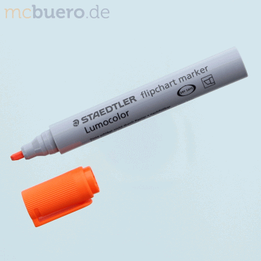 Staedtler Flipchartmarker Lumocolor orange von Staedtler