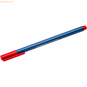 10 x Staedtler Kugelschreiber triplus ball Kappenmodell XB blau/rot 10 x Staedtler Kugelschreiber triplus ball Kappenmodell XB blau/rot von Staedtler