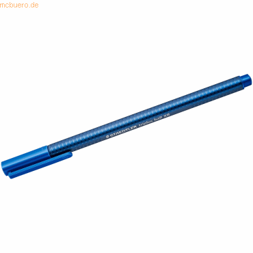 10 x Staedtler Kugelschreiber triplus ball Kappenmodell XB blau 10 x Staedtler Kugelschreiber triplus ball Kappenmodell XB blau von Staedtler