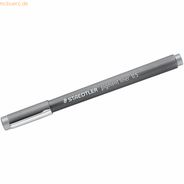 10 x Staedtler Pigment liner 0,5mm grau 10 x Staedtler Pigment liner 0,5mm grau von Staedtler