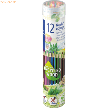 12 x Staedtler Farbstift Noris Colour ca. 3mm VE=12 Farben von Staedtler