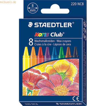 24 x Staedtler Wachsmalkreide Noris Club 8-er Etui 24 x Staedtler Wachsmalkreide Noris Club 8-er Etui von Staedtler